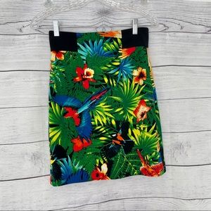 Philosophy Skirt XS Tropical Print